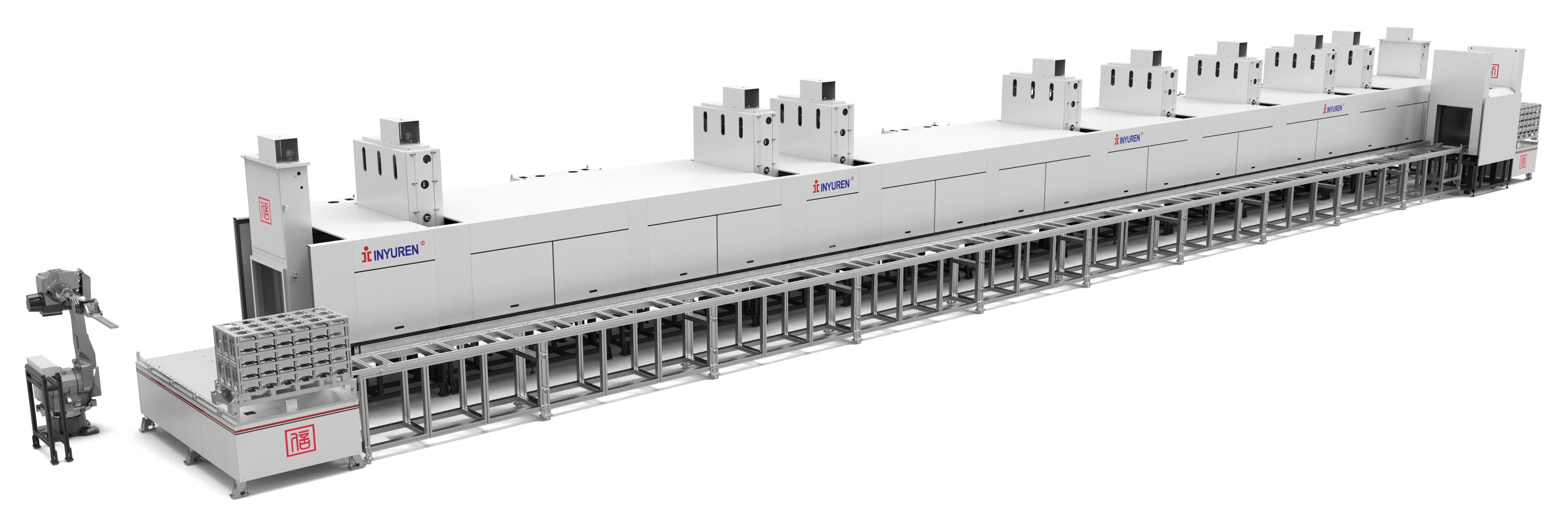 RGV Robot+ High Vacuum oven Baking Line