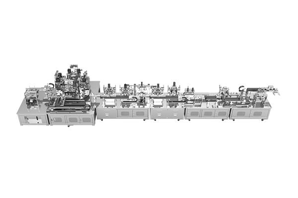 Soft-pack battery two-seal assembly line